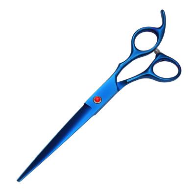 China 2022 New Arrivals Professional 7inch Professional Pet Scissors Stainless Steel Dog Grooming Scissors for sale