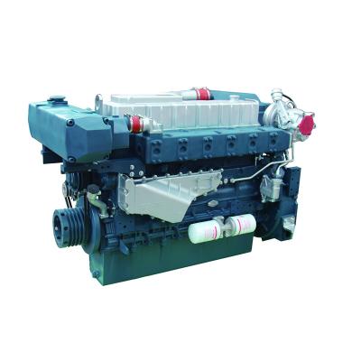 China Small Boats CCS Certificate 500hp Yuchai Marine Diesel Engine With Gearbox for sale