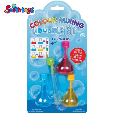 China Create Your Own Bubble Liquid Colors Using Lab Mix Novelty New Color Mix Bubbles Fun DIY Create Ur Own Color Of Bubble Liquid Kit for sale