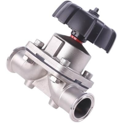 China Stainless Steel 316L Split Diaphragm Sheet Diaphragm Valve for Pharmaceutical Industry for sale