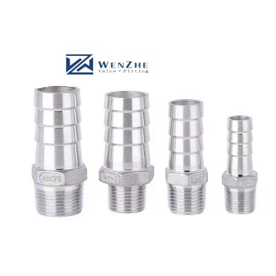 China Welding Stainless Steel Pipe Fittings for 201 304 316 SS304 SS316L Hex Hose Nipple for sale