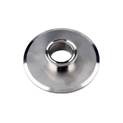 China ODM Supported RTS Sanitary Stainless Steel 304 316L Pipe Quick Reducing Blind Plate for sale