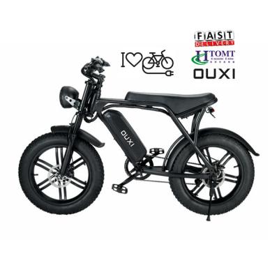 China Alloy OUXI V8 Electric Bike 750w 1000w Fat Tire Aluminum Bicycle for sale