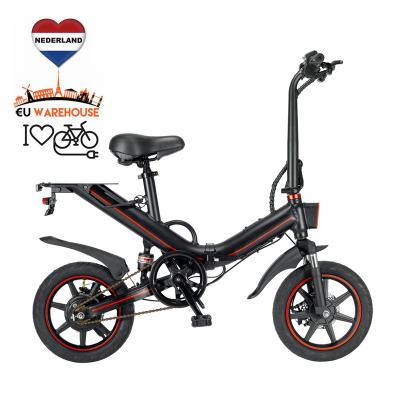 China B-14 Hidden Electric Bike 500w Electric and PAS OUXI V6 V5 NIUBILITY Battery Pocket Fat Tire Folding Ebike 16 inch for sale