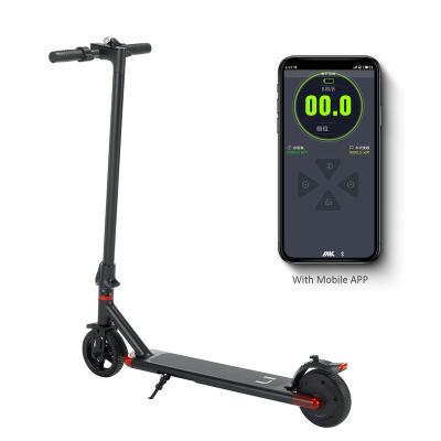 China LCD display 25KM/H display screen 2 wheel design WITH APP 250w 1000W in foldable scooter electric E-scooter for sale