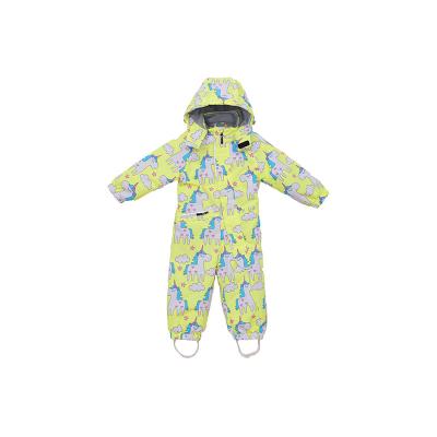 China Breathable Kid Skiing Overalls Waterproof Kids Skiing Overalls Snowboarding for sale