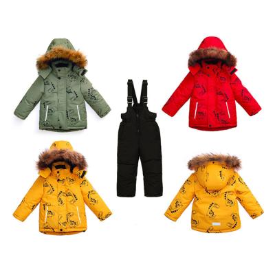 China Breathable Cheap Windproof Children Winter Skiing Suit Girls Snow Skiing Suit Children Skiing Suit for sale