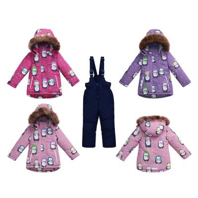 China Breathable Child Ski Racing Suit Winter Skiing Suits Winter Children Girls Skiing Winter Suit for sale