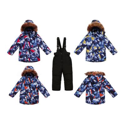 China Girls Ski Suit Breathable One Set Kids One Ski Suit Kids Windproof Monosuit Ski Suit for sale