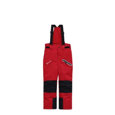 China Custom Made Ski Pants Breathable Waterproof Professional Kid Ski Set Overall Children Winter Kids Ski Pants for sale