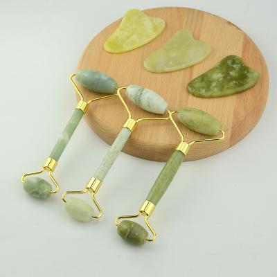 China Beautiful face skin care high quality jade roller xiuyan jade roller massager for sale