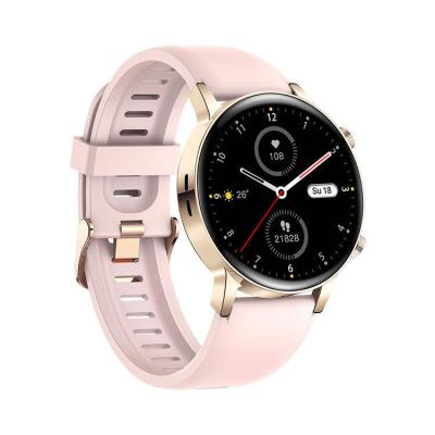 China 2023 Wifi Fashion Smart Watch For Women Men Round AMOLED Screen Smartwatch BT Callings Ladies Smart Watch MK30 for sale