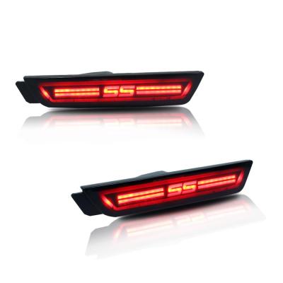 China ABS LED Back Marker Lamps With Red SS Logo LED Lights For 2010 2011 2012 2013 2014 2015 Chevy Camaro for sale