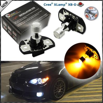 China High Power Amber Yellow 6-SMD CRE'E XB-D PH19W LED Bulbs For Turn Signal Light P-0026 for sale