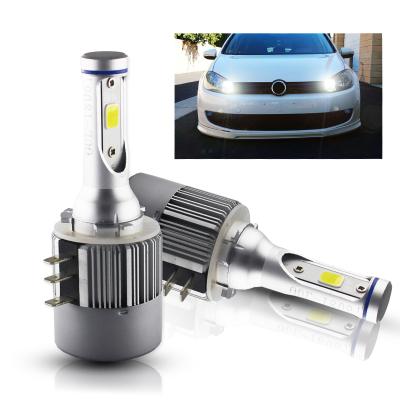 China For Volkswagen Jetta Golf /GTi Tiguan 3000K 12V CANBUS White H15 LED Headlight Bulb For Volkswagen Audi BMW Mercedes For Headlight High Beam for sale