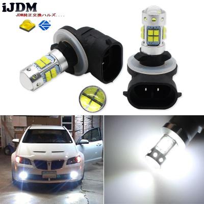 China 881 H27 Xenon White LED Lights For Cars Fog Lamps Or Driving Light DRL 881 H27 for sale