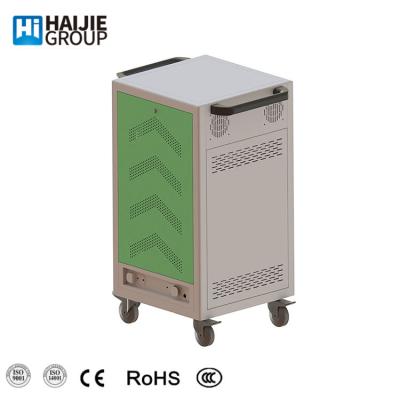 China School Classroom Stainless Steel Laptop Storage Tablet Security and Charging Cart for Mobile Tablets for sale