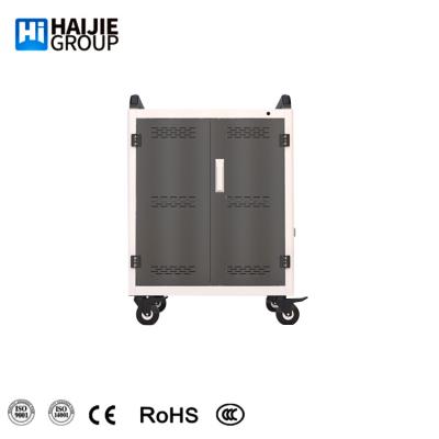 China Modern Smart Adjustable Mobile Computer Cart Mobile Computer Classroom Height Charging Carts For Laptop for sale