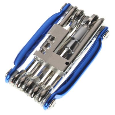 China Multi Functional Bicycle Bike Tools Maintenance Tools Color Aluminum Alloy Combination Mtb Mountain Bike Repair With Chains Cutter Repair Set for sale