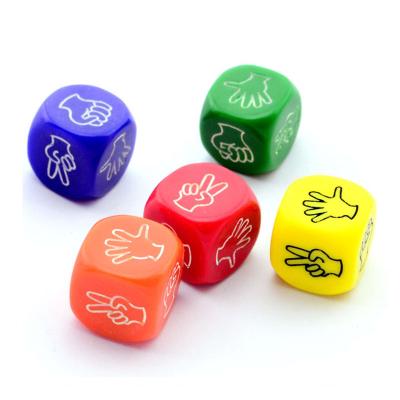 China Toy Creative Funny Board Games KTV.Bar.Family Entertainment Dice Rock Scissors Game Finger-Estimating Paper Scissors Stone Family Party Supplies for sale