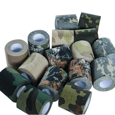 China Outdoor Waterproof Duct Camouflage Tape Hunting Waterproof Adhesive Camouflage Tape for sale