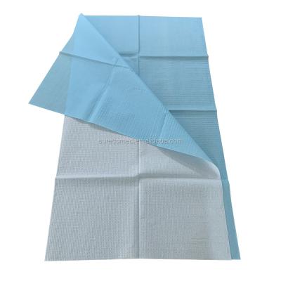 China Absorbent+liquid repelling Custom Size Disposable Waterproof Medical Examination Table Paper Cover for sale