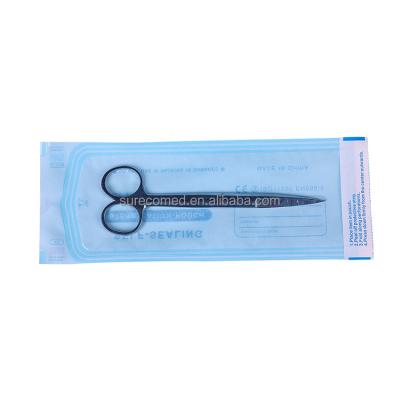 China 3.5*10 Self Sealing Self Seal Sterilization Packaging Pouches for sale