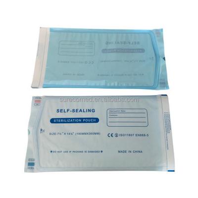 China 7.5x14 Self Sealing 200 Inch Sterilization Pouch Box for sale