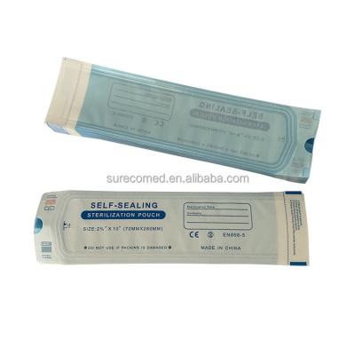 China Dental Instrument Sterile Pouches 70x260mm Self-Sealing Self-Sealing 2.75