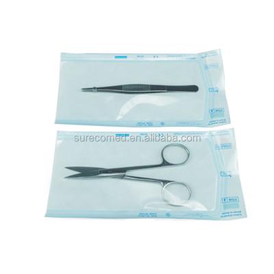 China Heat Sealing Custom Printed Medical Autoclave Sterile Packaging Pouch for sale