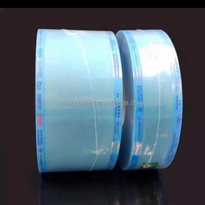 China Easy Skin Custom Files Heat Seal Autoclave Sterilization Packaging Flat Pouch Coil for sale