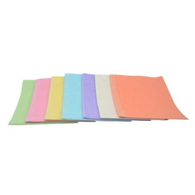 China Disposable Absorbent+anti-leakage absorbent/waterproof dental paper towel 33x45cm for sale