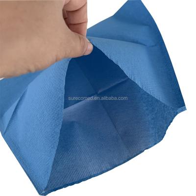 China Absorbent+liquid repelling PE and chair headrest 2ply 38gsm dental paper cover 10