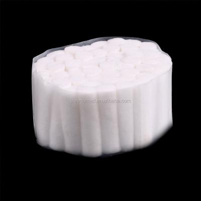 China Non-linting Medical Disposable Dental Cotton Rolls 8x38mm, 10x38mm and 12x38mm for sale