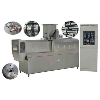 China Factory Puffed Corn Rice Snacks Double Screw Food Extruder for sale