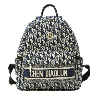 China Others 8005 Wholesale Fashionable And Compact Cowhide Ladies Backpack Bag For Women Ladies Handbag for sale