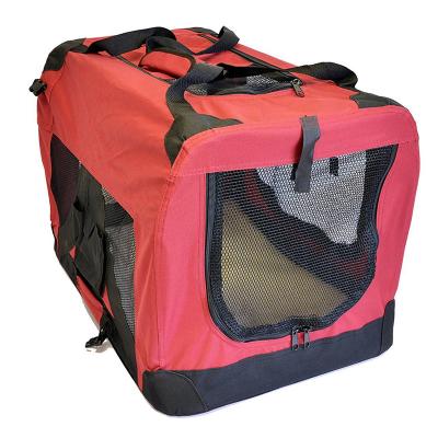 Chine Transporteur 28in pliable rouge d'animal familier 20in Cat Travel Bag Airline à vendre