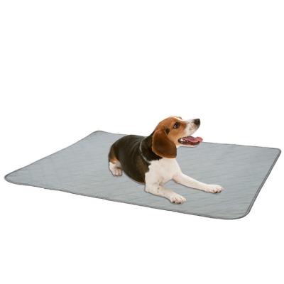 China 90cm 100cm 4 Schicht HAUSTIER Pee Pad, Wasser-saugfähige Hundefutter-Matten zu verkaufen