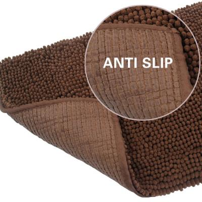 Cina Animale domestico Mat Non Skid Backing Absorbent della ciniglia del bagno 2.5cm in vendita