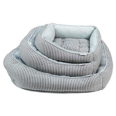 Cina Stuoia ortopedica del cesto per cani dell'OEM del letto di Gray Thick Memory Foam Dog in vendita