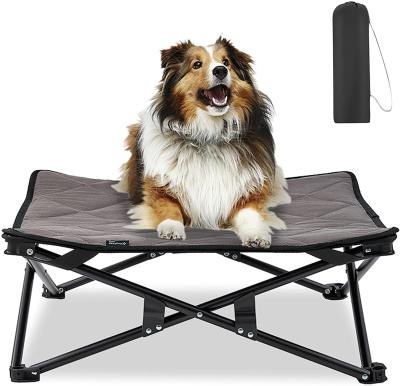 China Mesh Outdoor Travel Dog Bed lavable de enfriamiento estable en venta