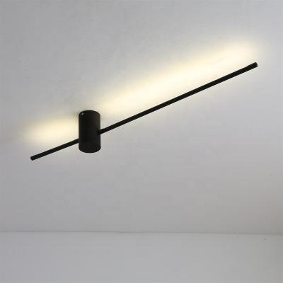 China Rotatable/Turn Home Decor About 360 Degree Rotatable Through Linear LED Wall Scone for sale