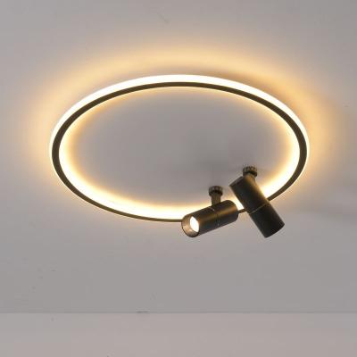 China Modern modern circle remote house distance has led the light interior ceiling for sale