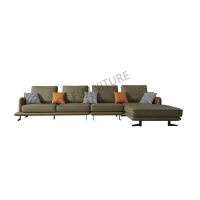 China Modern Minimalism Sofa Cum Bed Modern Three Seater L Shape Minimalist New Design Sofa for sale