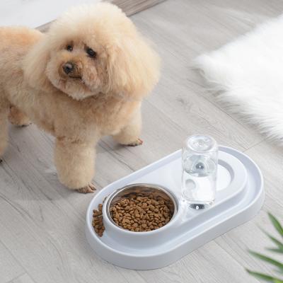 China LIHONG Amazon Hot Sale Cheap Price Automatic Style Dog Bowl Pet Food Feeder Cat Food And Water Dispenser for sale