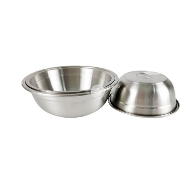 China LIHONG Food Grade Rice Bowl Easy Clean Bowls Stainless Steel Stocked Eco Friendly Soup Bowls for sale