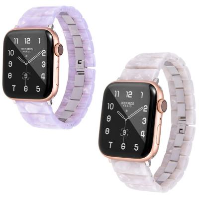 China Resin Price For Good Quality Durable Strap Sports Various Colors To You Choose Band For Apple Watch for sale