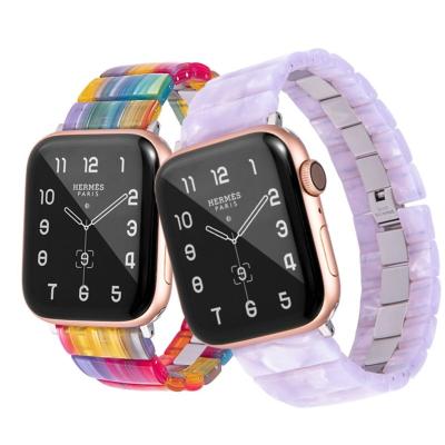 China Resin Factory Hot Selling Handmade Sports Band Comfortable Strap Accessories For Apple Watch for sale