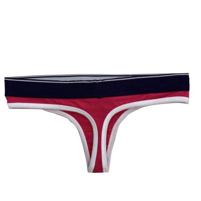 China 2021 Anti-wrinkle Quality Thong Underwear Youth Professional Thong Underwear Women Bottoms for sale