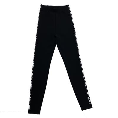 China 2021 Fashion Print Breathable Long Stretch Custom Bottom Casual Women Sport Pants for sale